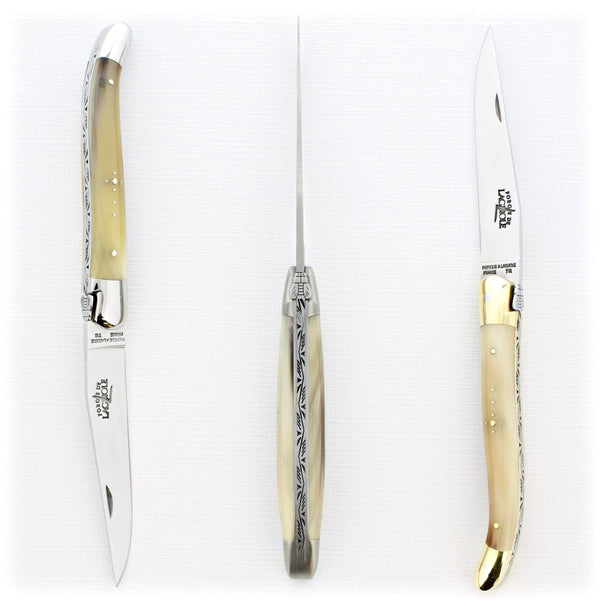 Forge de Laguiole Tradition 11 cm Light Horn Tip pocket knife
