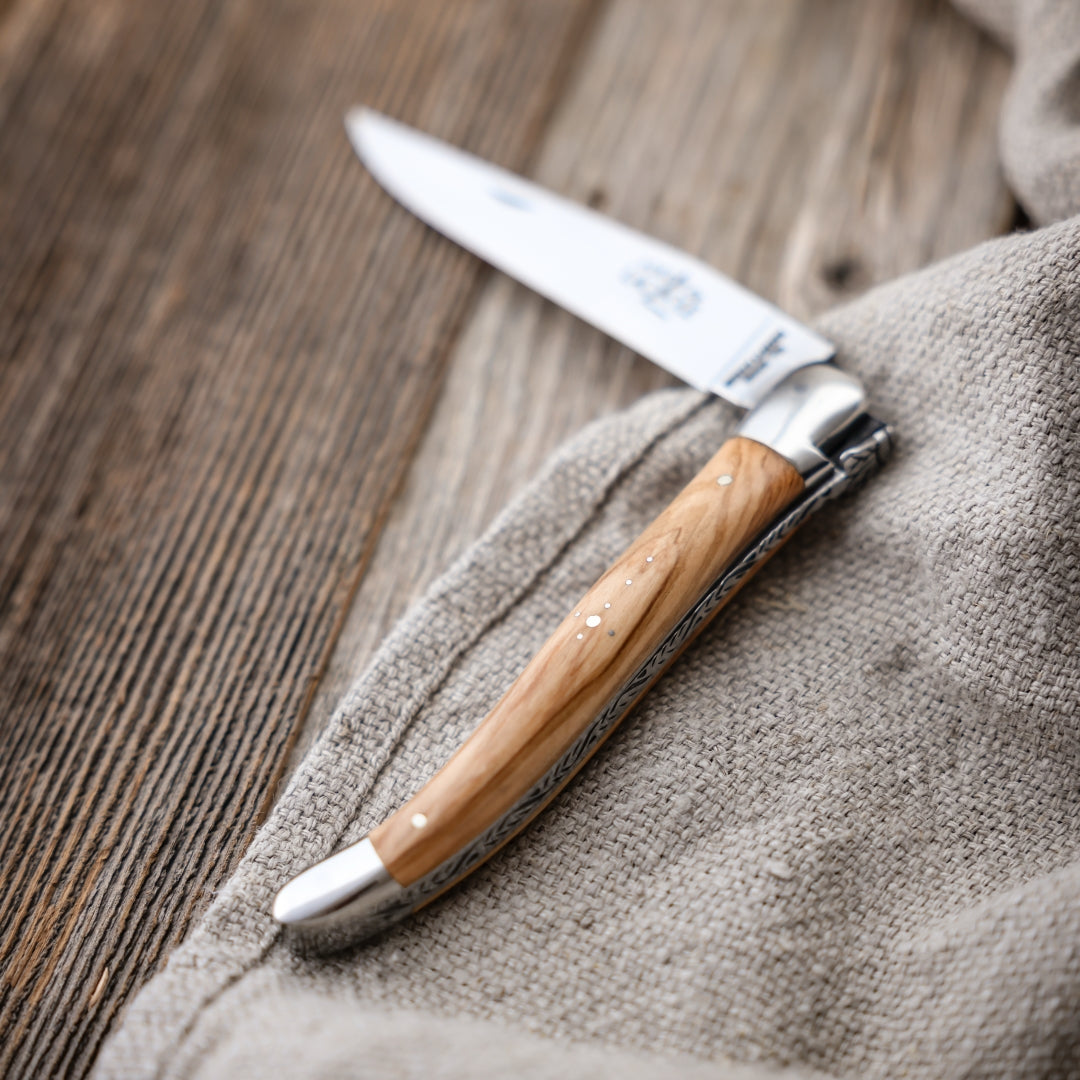 Forge de Laguiole Tradition 12 cm Olive Wood
