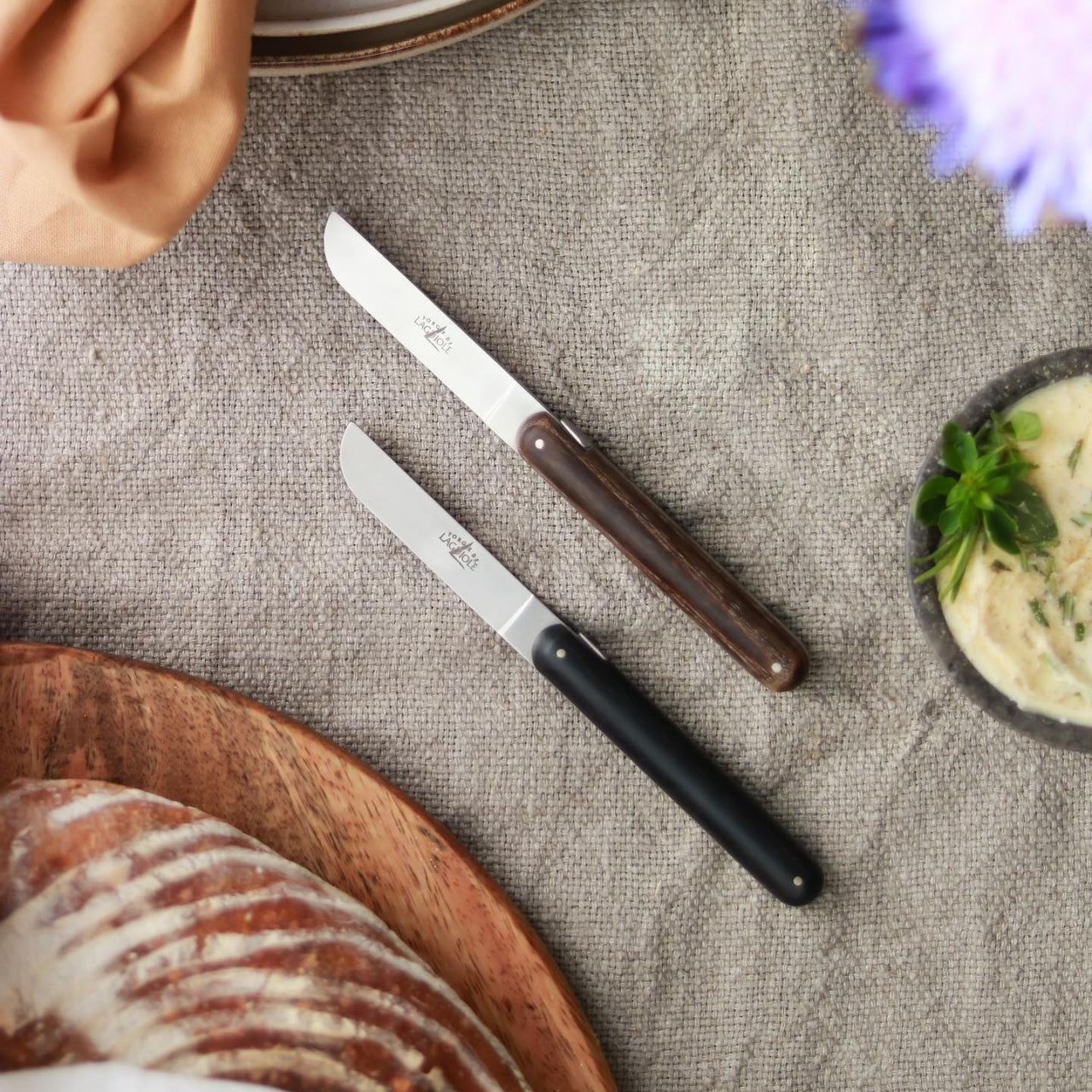 Forge de Laguiole Cheese Knife Barthélemy Set – Shop Provence Poiriers