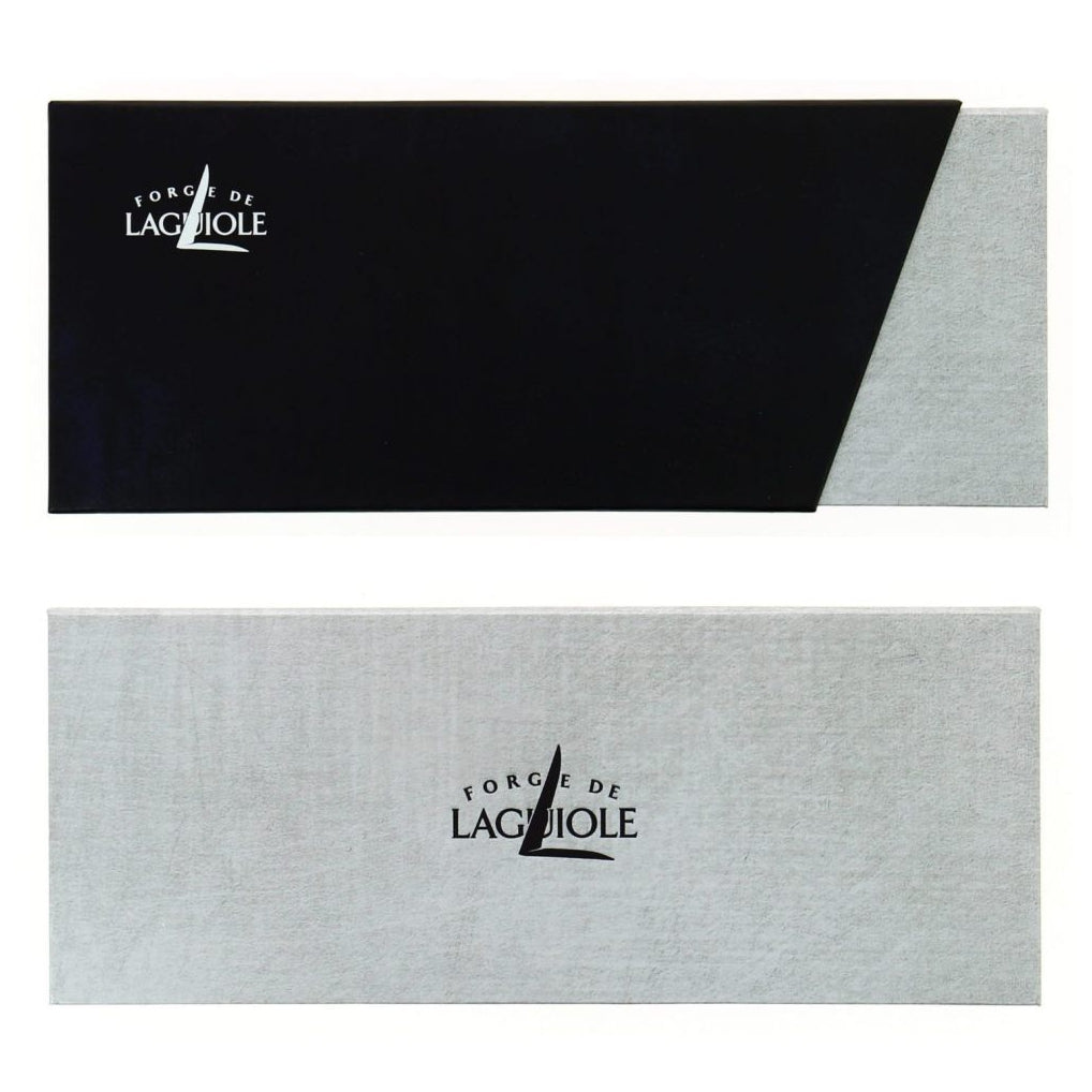 Laguiole 2 Piece Steak Knife Set Briarwood Satin Finish