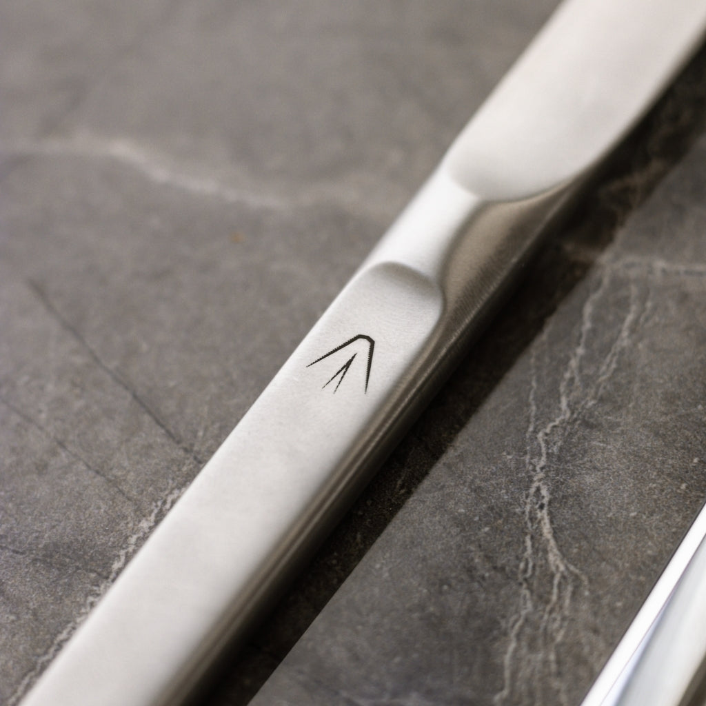 Forge de Laguiole 2 Piece DAYAT Steak Knife Set, Satin Finish