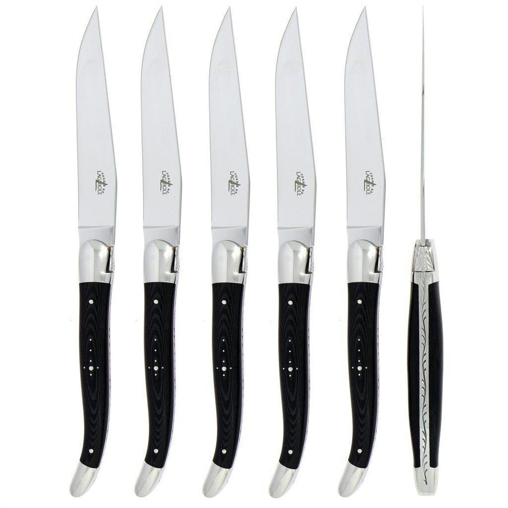 https://www.forge-de-laguiole-usa.com/cdn/shop/files/Forge-de-Laguiole-6-Piece-Steak-Knife-Set-Fabric-Series-Black_1600x.jpg?v=1694250726