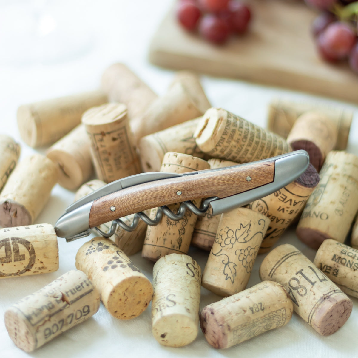 Forge de Laguiole Corkscrew Grape Vine Wood - Satin
