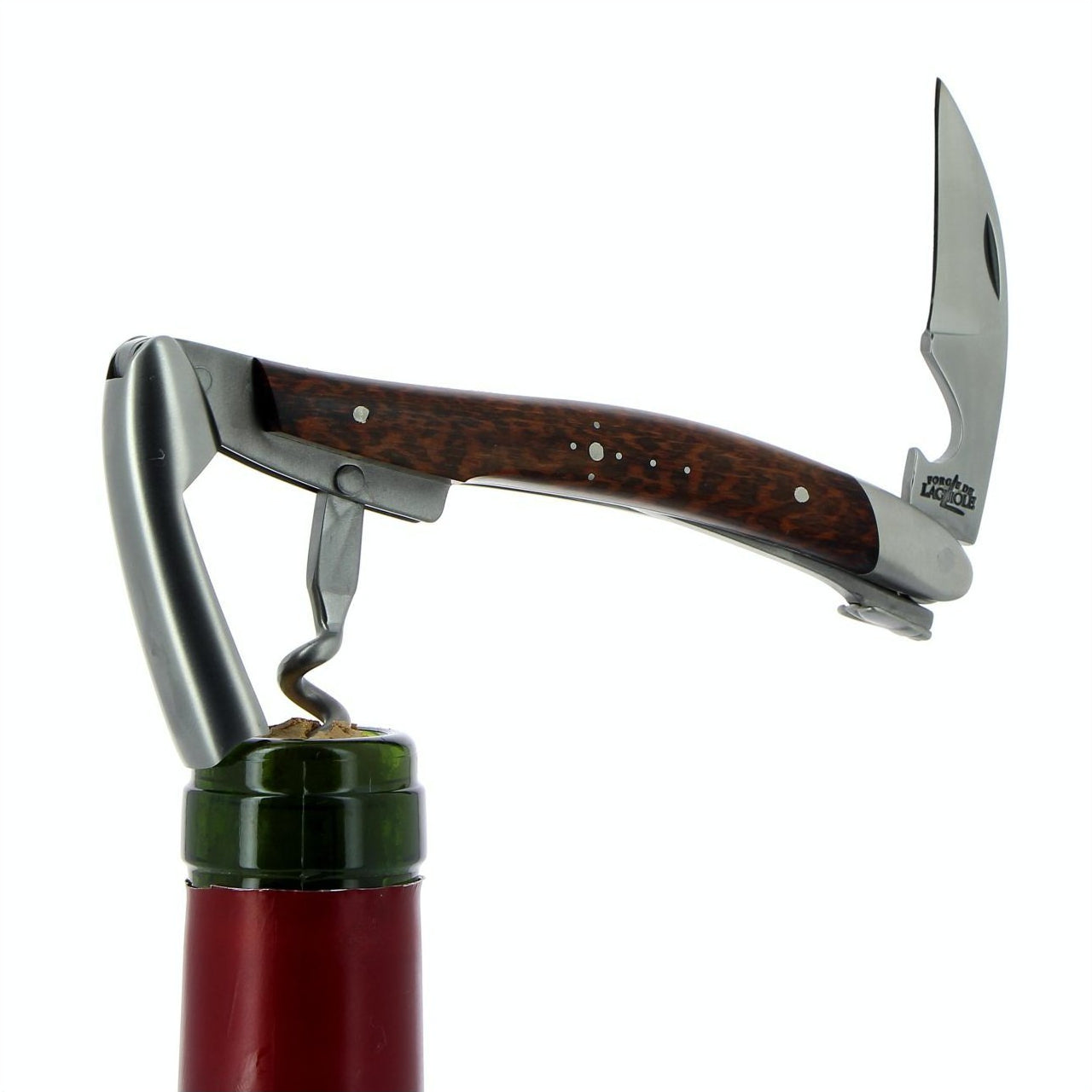 Forge de Laguiole Corkscrew Snake wood Handle - Satin