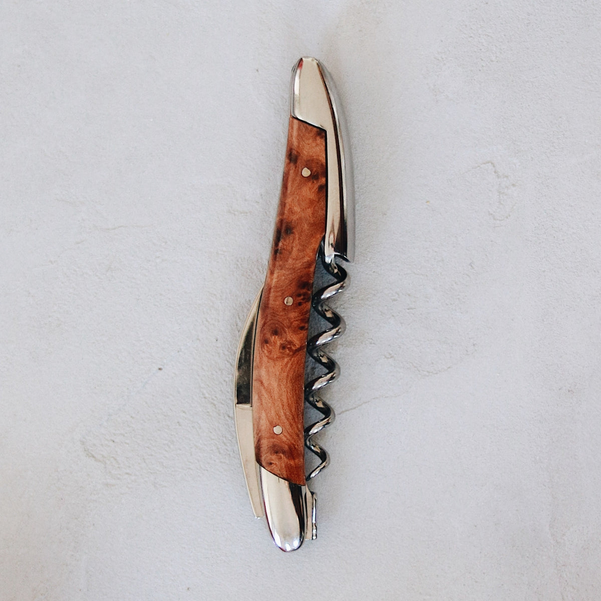 Forge de Laguiole Corkscrew Thuya Burl - Shiny