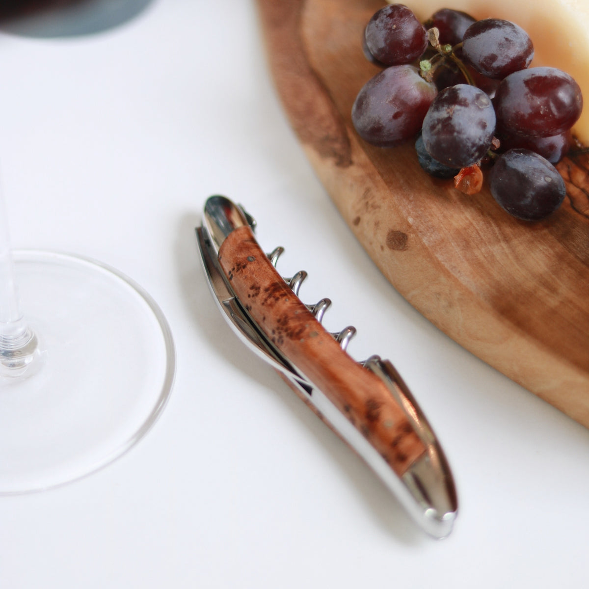 Forge de Laguiole Corkscrew Thuya Burl - Shiny