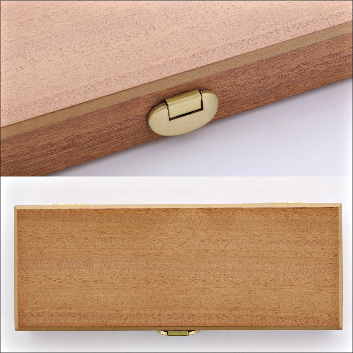 Forge de Laguiole Steak Knife Storage Box for Set of 2 - Sapele Mahogany