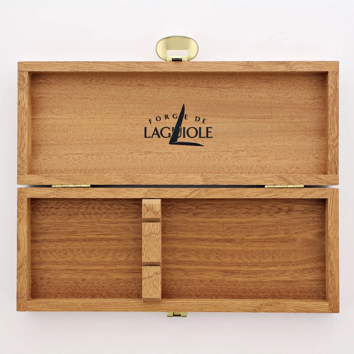 Forge de Laguiole Steak Knife Storage Box for Set of 2 - Sapele Mahogany