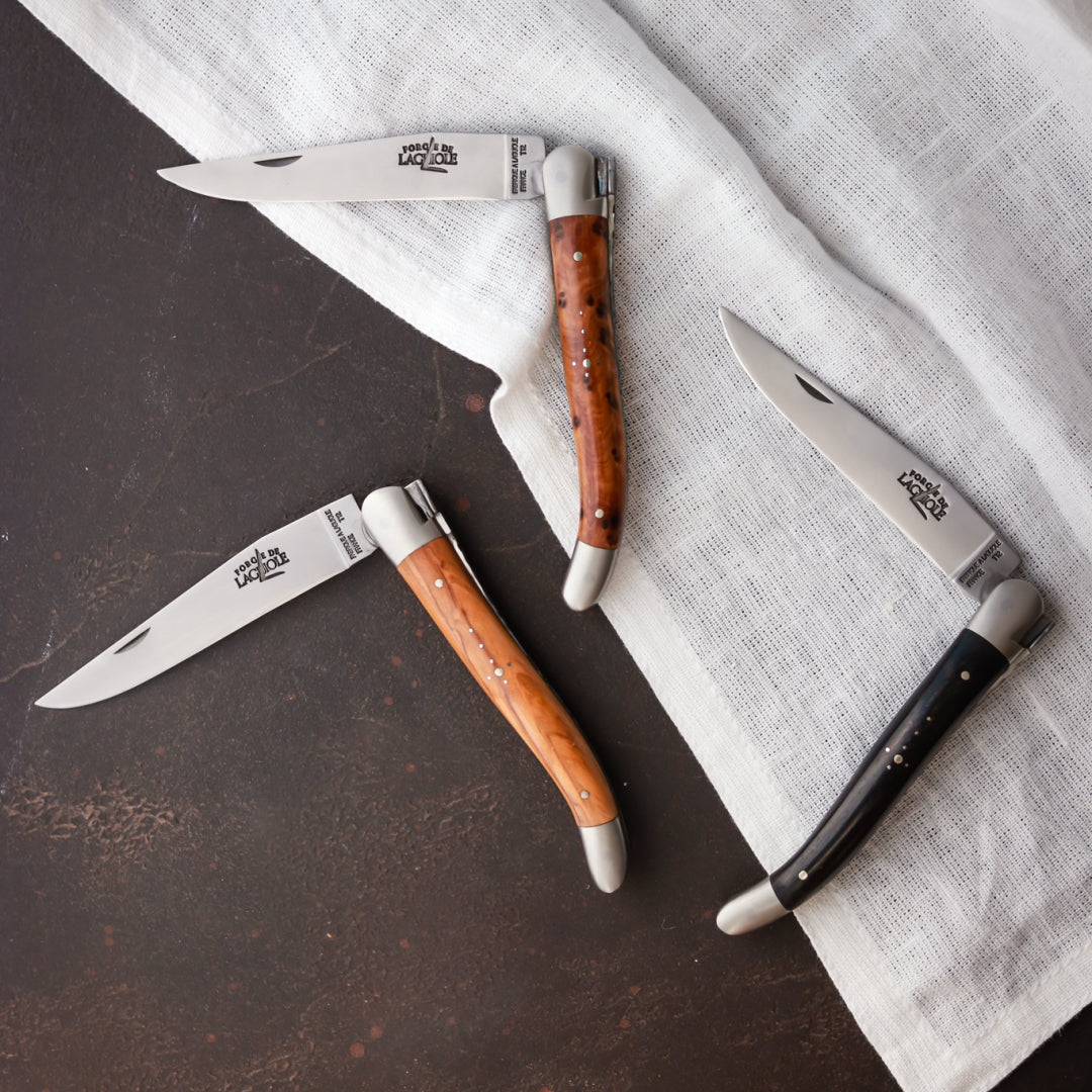 Forge de Laguiole Tradition 11 cm Thuya Burl