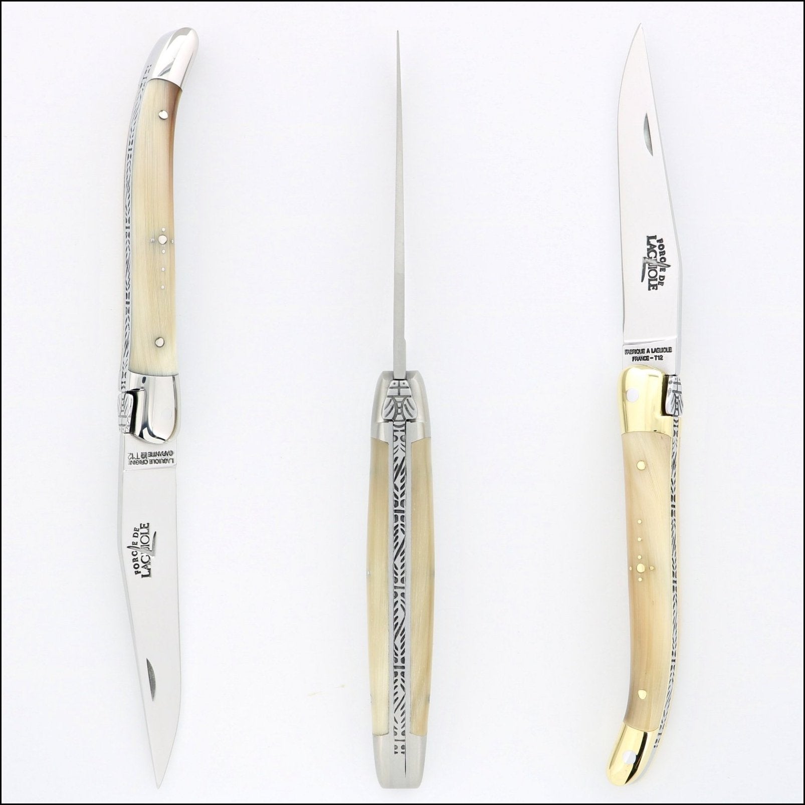 Forge de Laguiole Tradition 9 cm Light Horn Tip-POCKET KNIFE