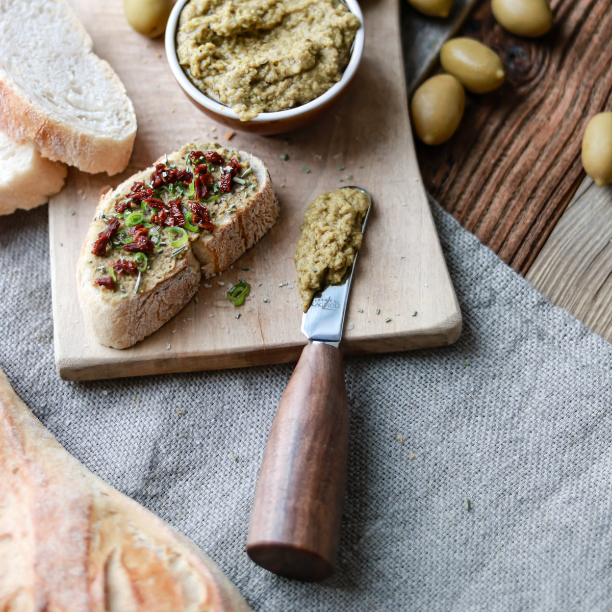 Forge de Laguiole Walnut Butter Knife