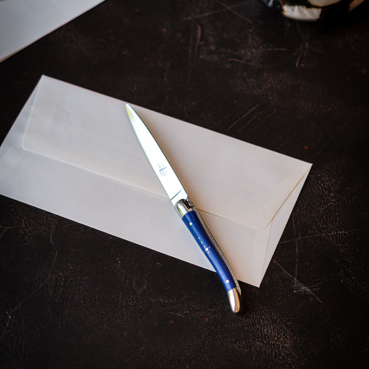 Letter Opener Blue Handle