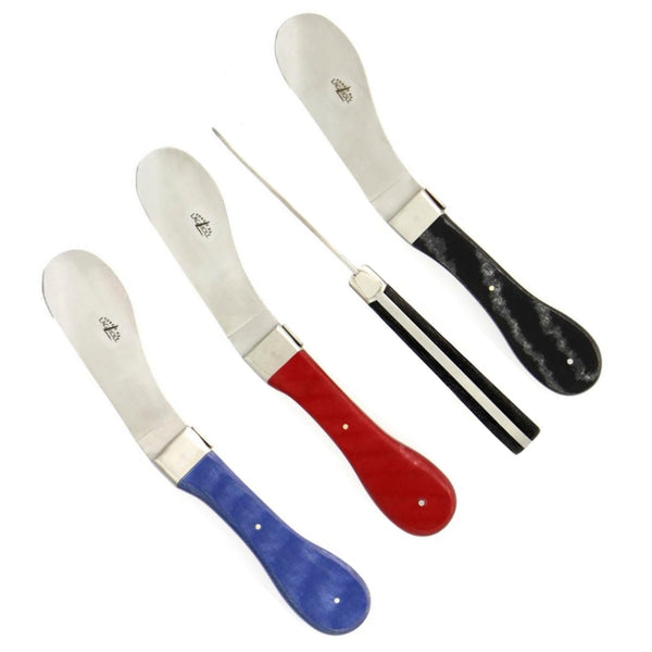 Blue Nomade Cheese Knife by Roland Barthélemy