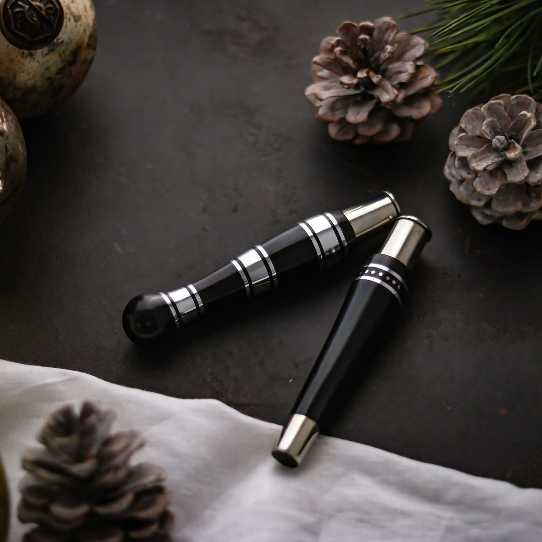 Nontron Pocket Knife No25 Ball handle Ebony & Aluminum