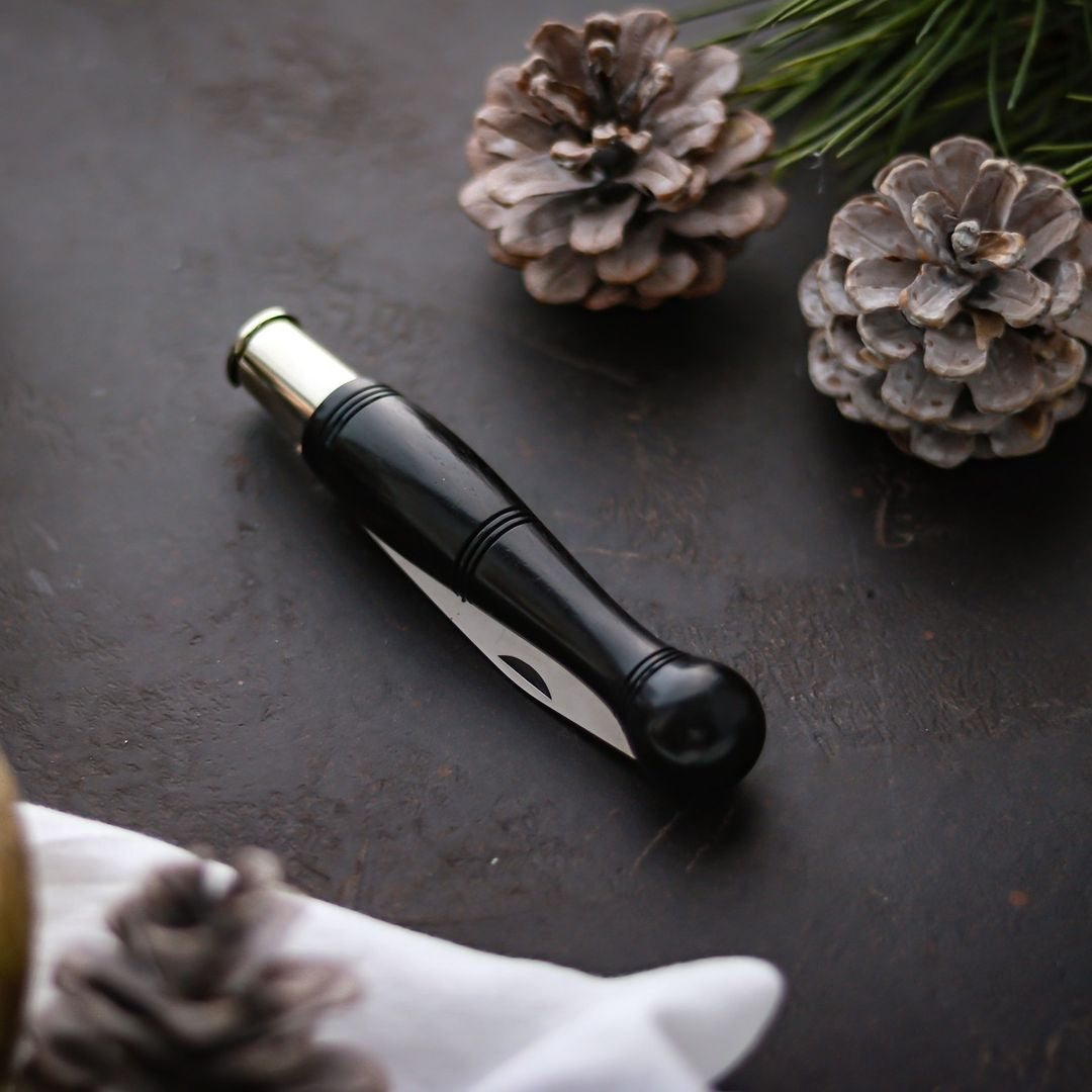 Nontron Pocket Knife No25 - Ebony Ball Handle