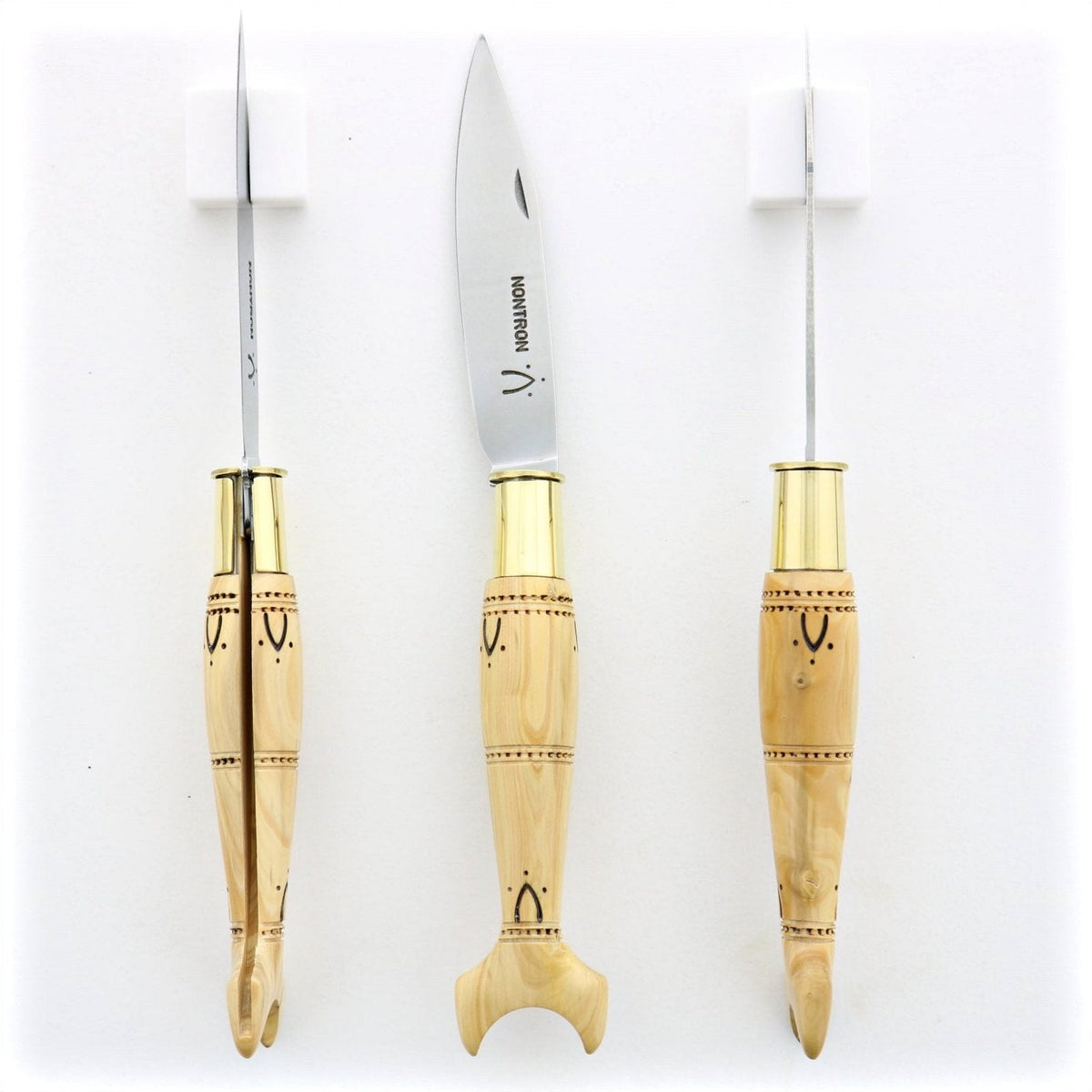 Nontron Pocket Knife No25 - Fishtail Handle