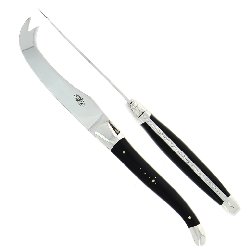Tradition Cheese Set Dark Horn Shiny Finish