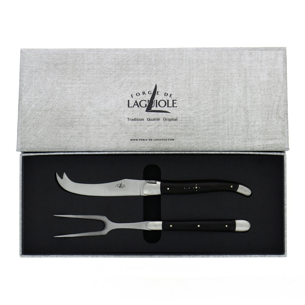 Tradition Cheese Set Ebony Satin Finish