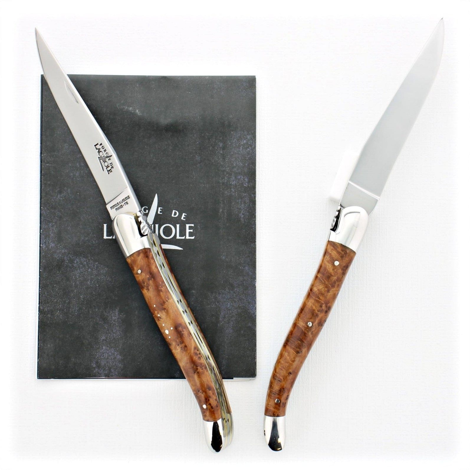 12 cm Carvé Source Series - Thuya Handle - Shiny