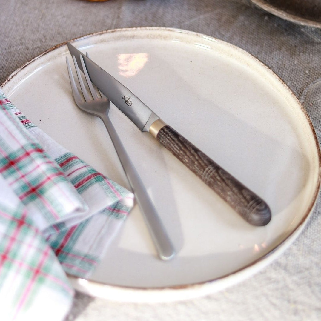 André et Michel Bras Set of 4 Ash Tree Steak Knives