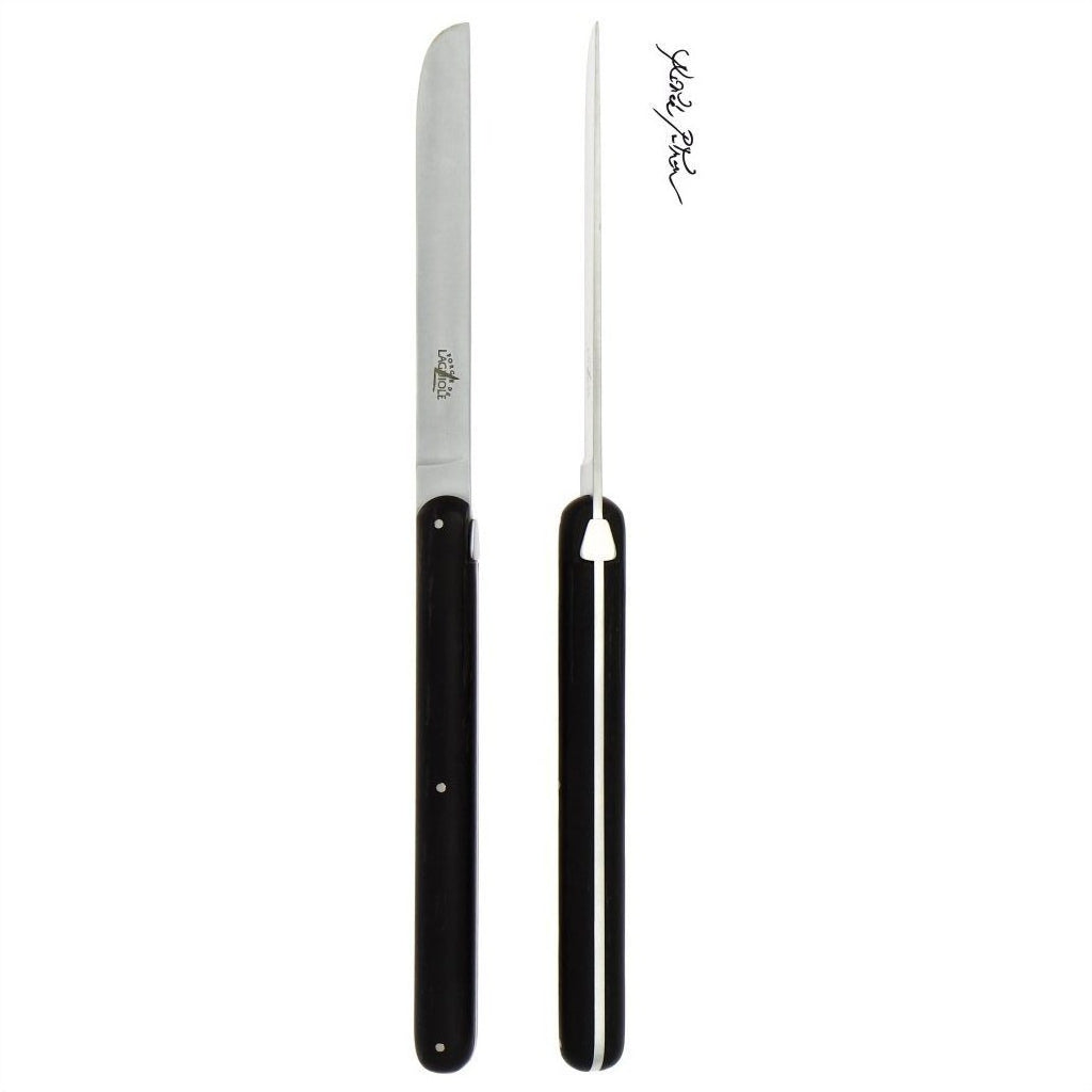 Andrée Putman Set of 2 Ebony Steak Knives