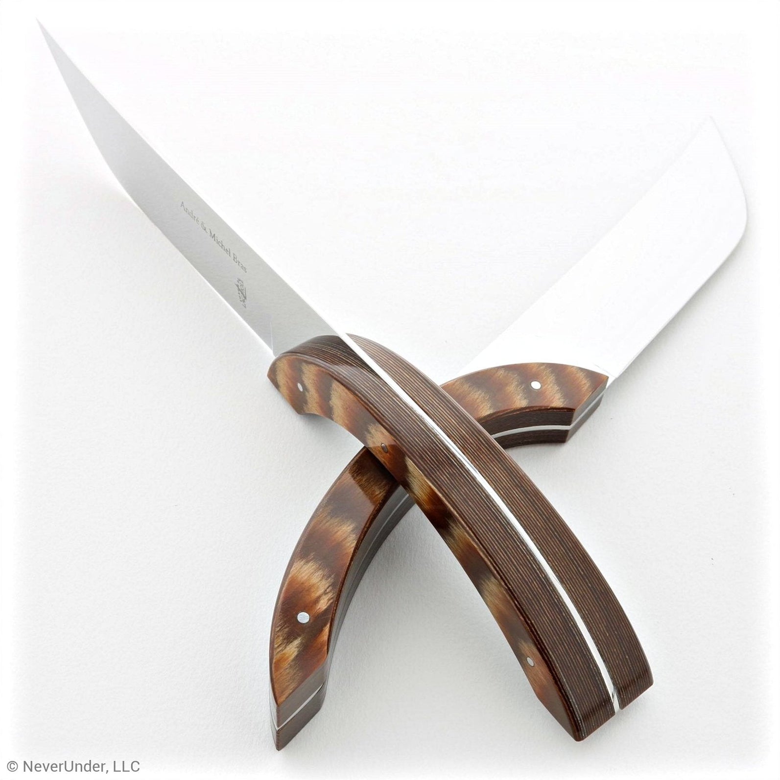 Forge de Laguiole Assorted Steak Knives - Brushed - Laguiole Imports