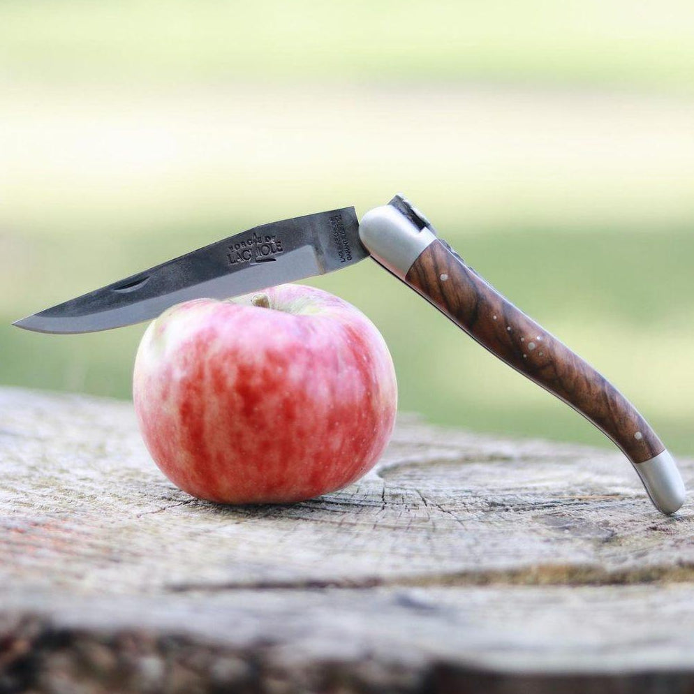 Forge de Laguiole 11 cm Chiseled Bee Folding Knives with Brut de Forge Blade