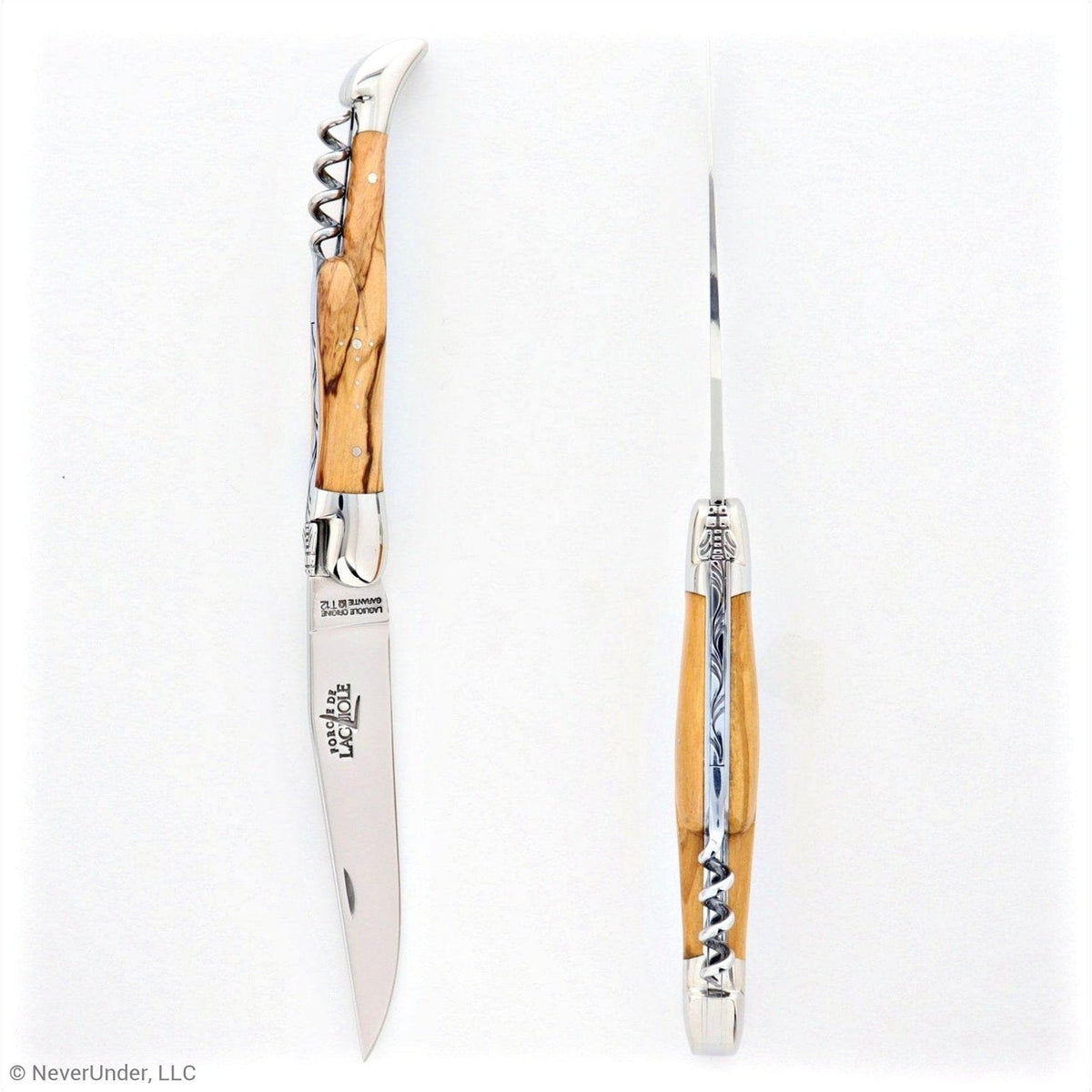 Forge de Laguiole 12 cm Picnic Knife Olive Wood