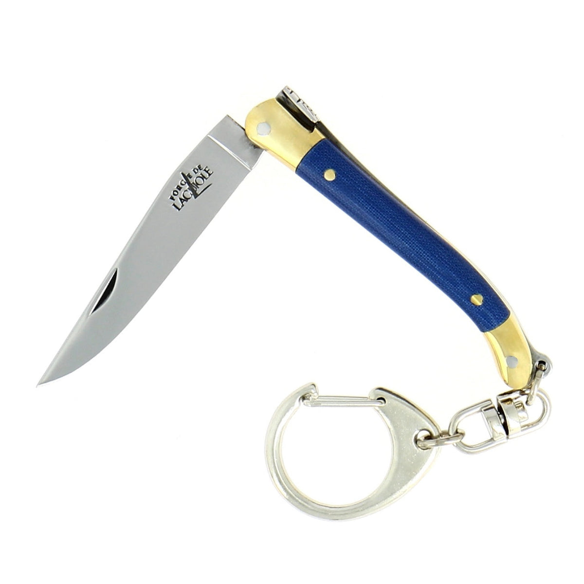 Forge de Laguiole 7 cm Fabric Series Blue