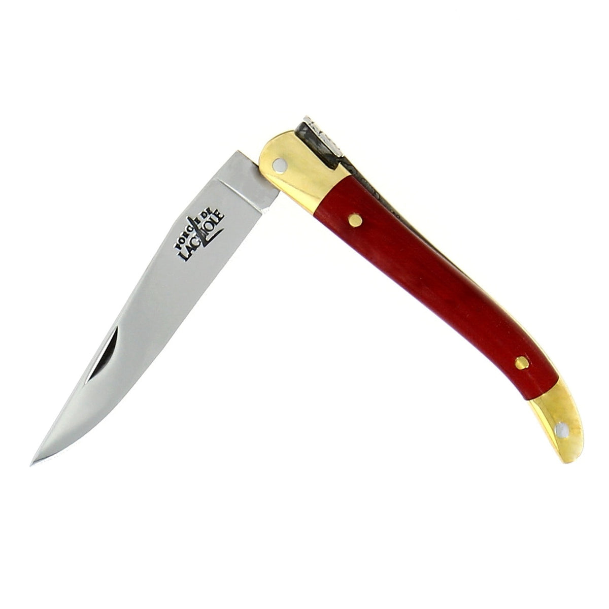 Forge de Laguiole 7 cm Fabric Series Red