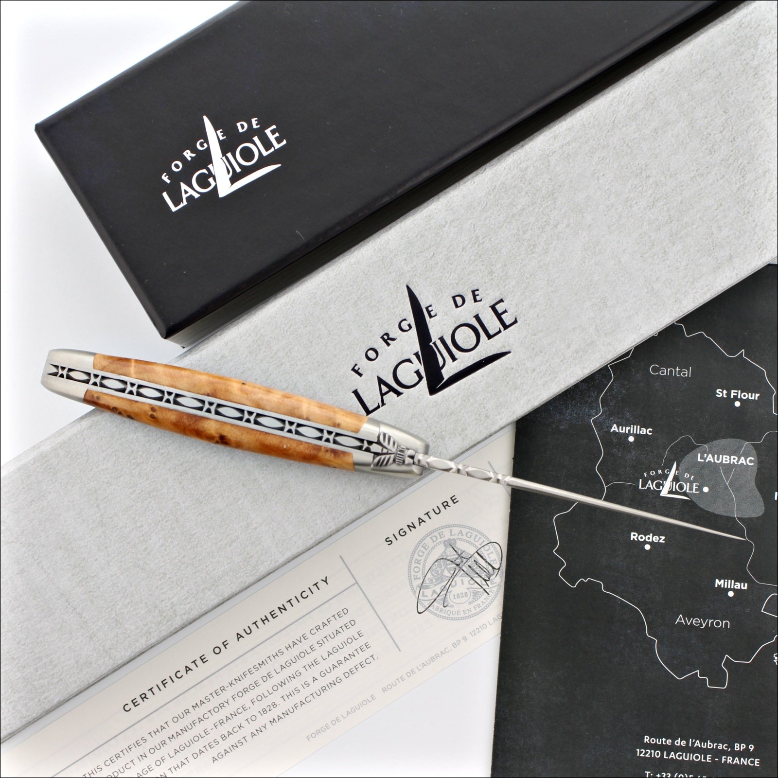 Forge de Laguiole Collection 9 cm Thuya