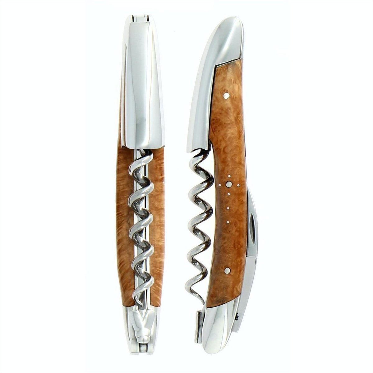 Forge de Laguiole Corkscrew Briarwood Handle - Shiny