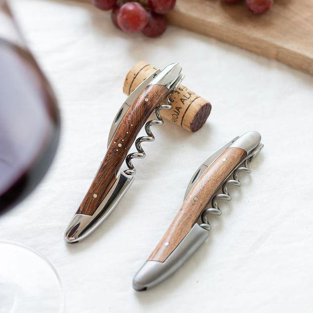 Forge de Laguiole Corkscrew Grape Vine Wood - Satin