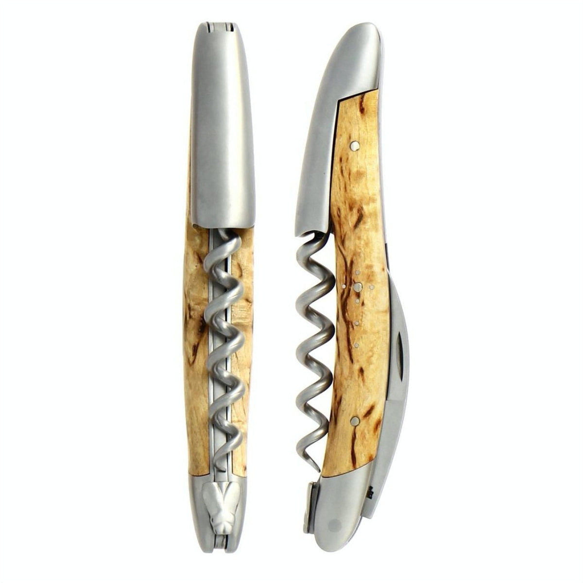 Forge de Laguiole Corkscrew Burled Birchwood - Satin