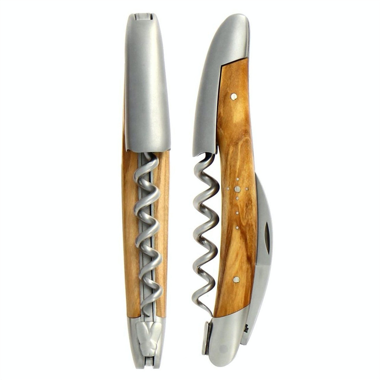 Forge De Laguiole Corkscrew Olive Wood - Satin - Forge de Laguiole USA