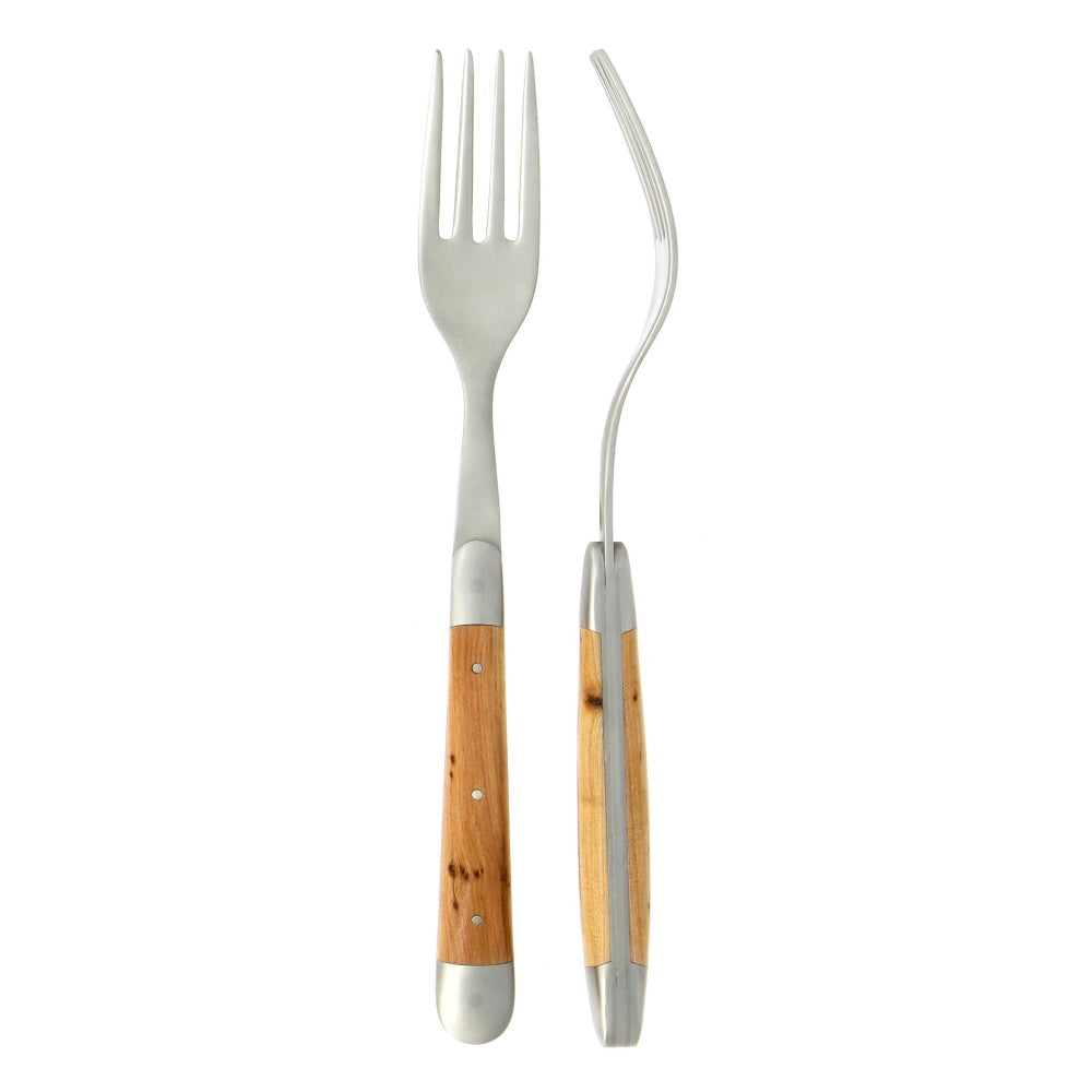 Forge de Laguiole Forks Juniper Satin Finish
