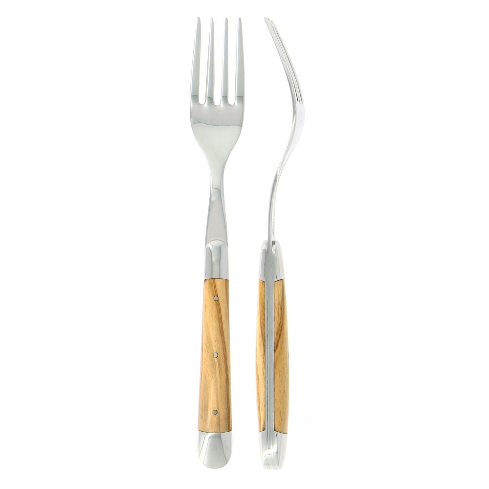 Forge de Laguiole Forks Olive Shiny Finish