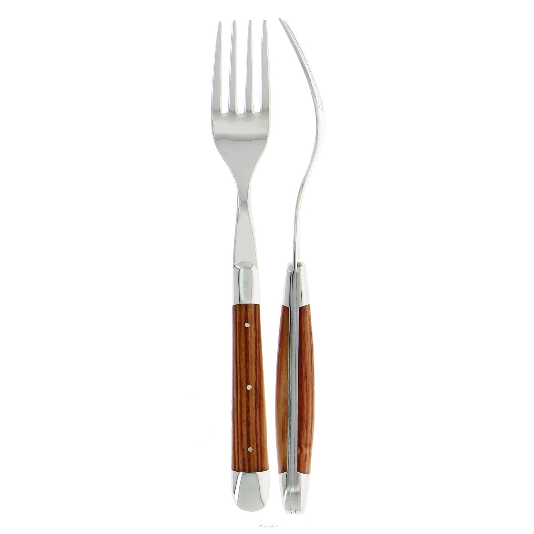 Forge de Laguiole Forks Rosewood Shiny Finish