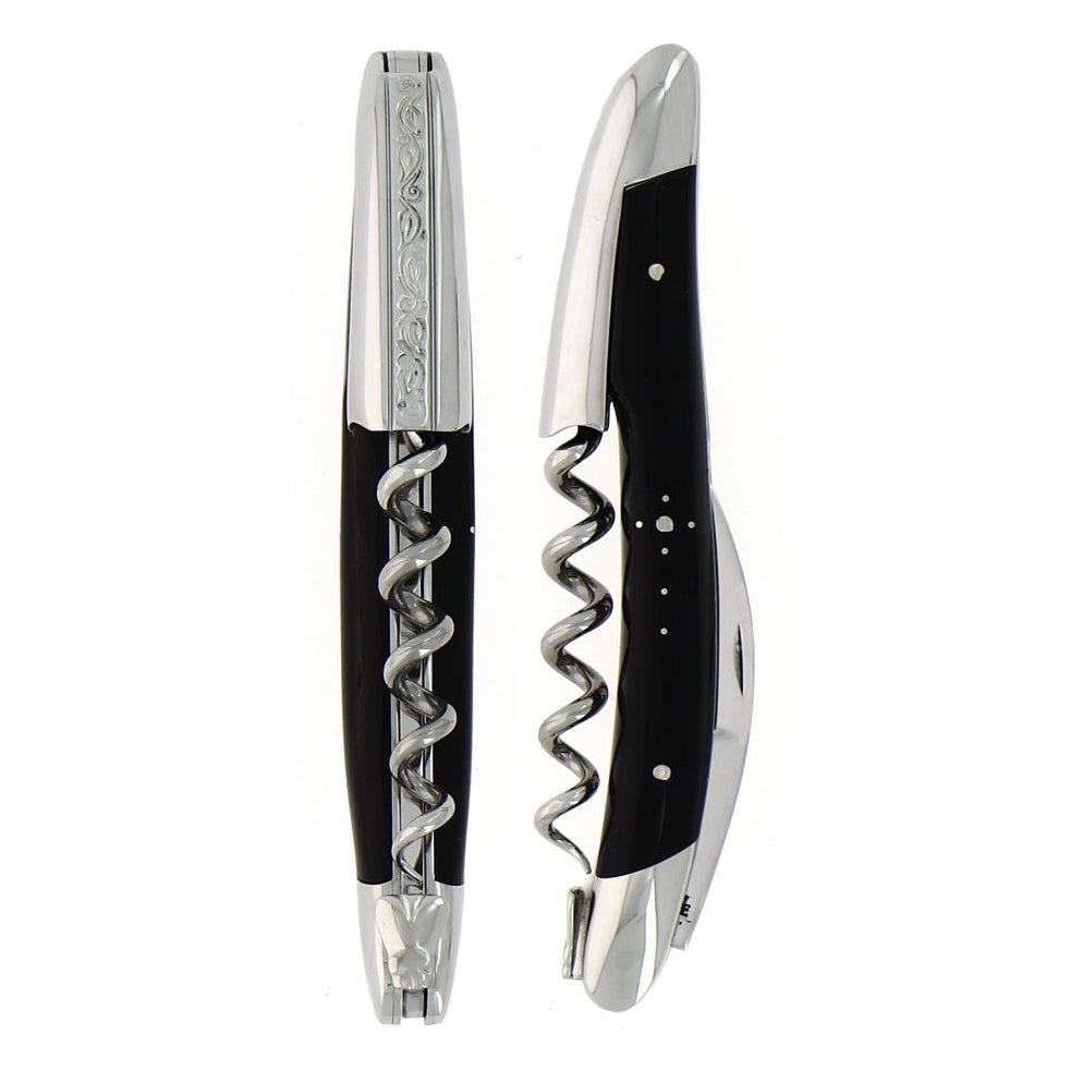 Forge de Laguiole Pinot Noir Corkscrew Dark Horn Handle