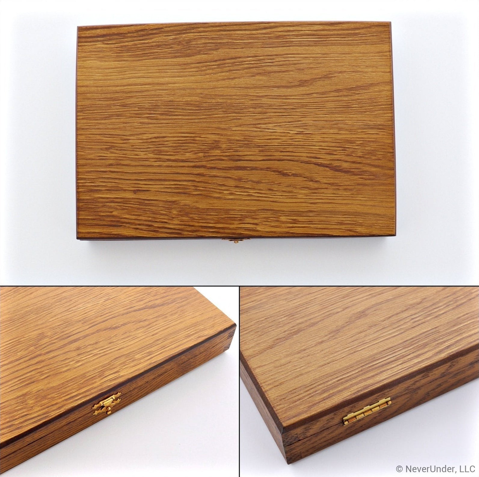 Forge de Laguiole Steak Knife Storage Box - Dark Oak