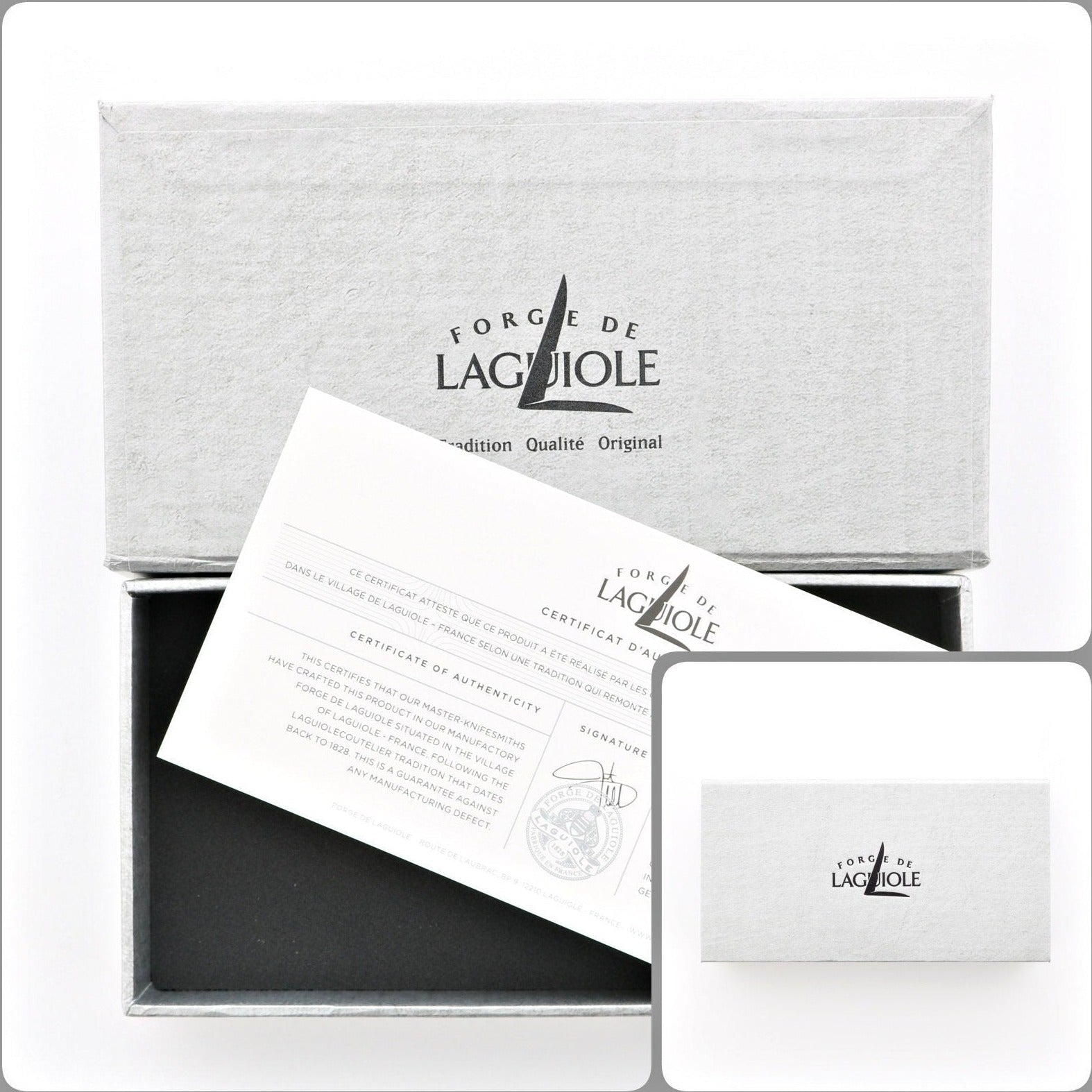 Forge de Laguiole Tradition 9 cm Cattle Bone Handle