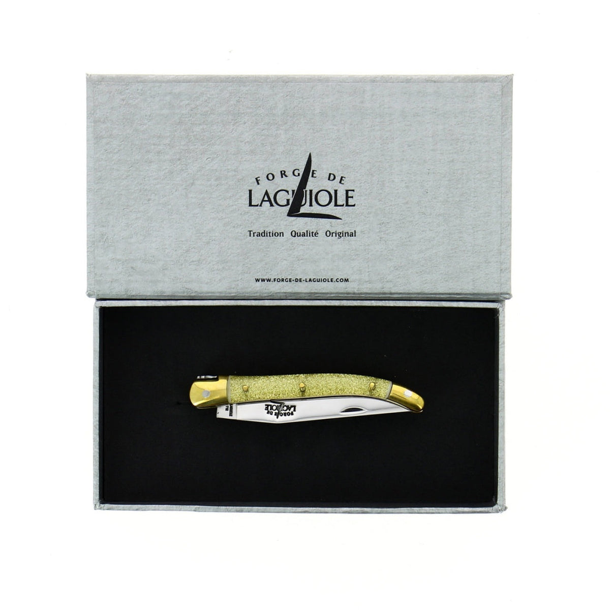 Forge de Laguiole Tradition 9 cm Golden Spangles