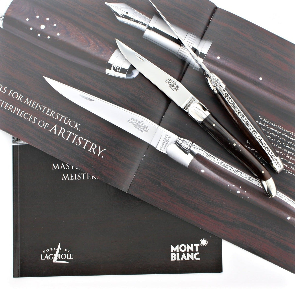 Forge de Laguiole® - Montblanc™ Masters Of Meisterstuck 11cm Knife (Limited Edition)