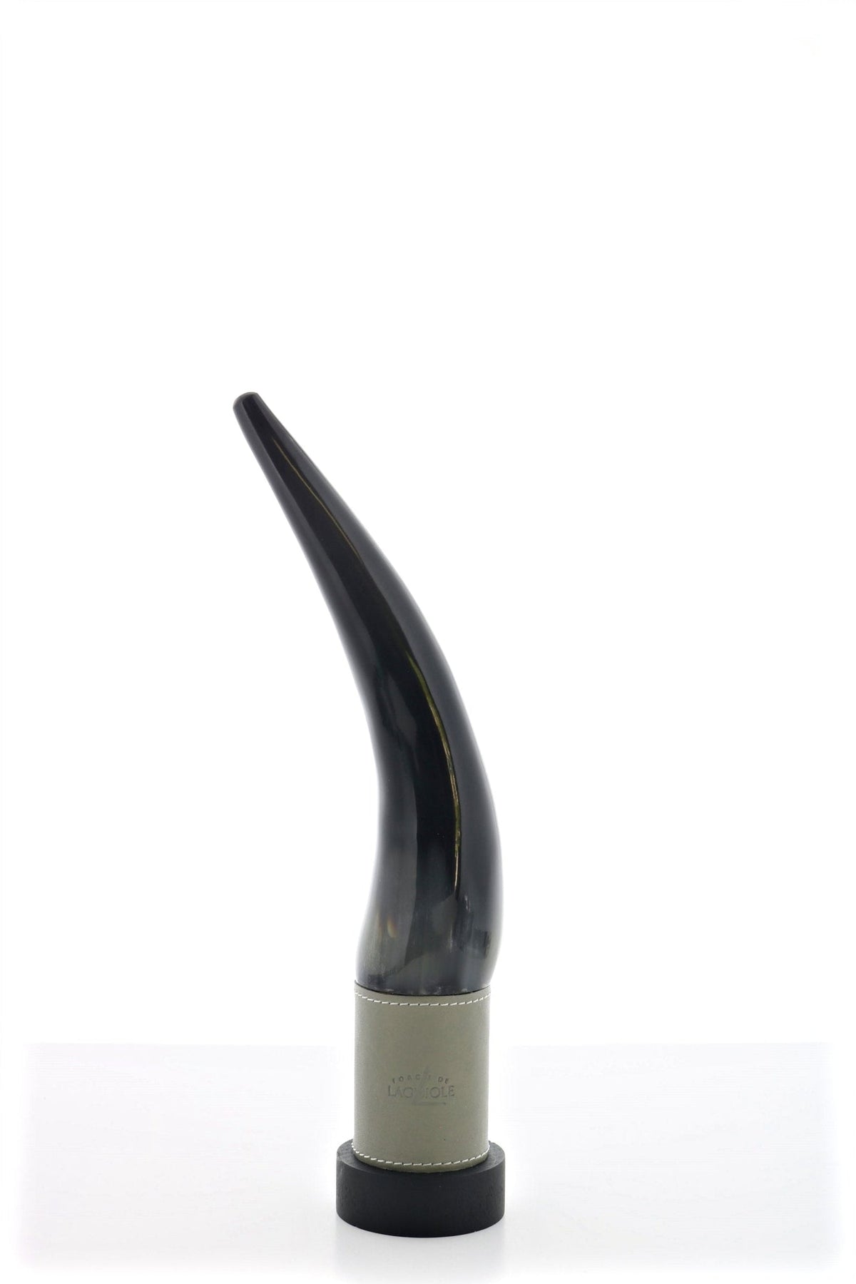 Full Aubrac Cattle Horn Salt Mill - 11 Inches &quot;One-of-a-Kind&quot; #10