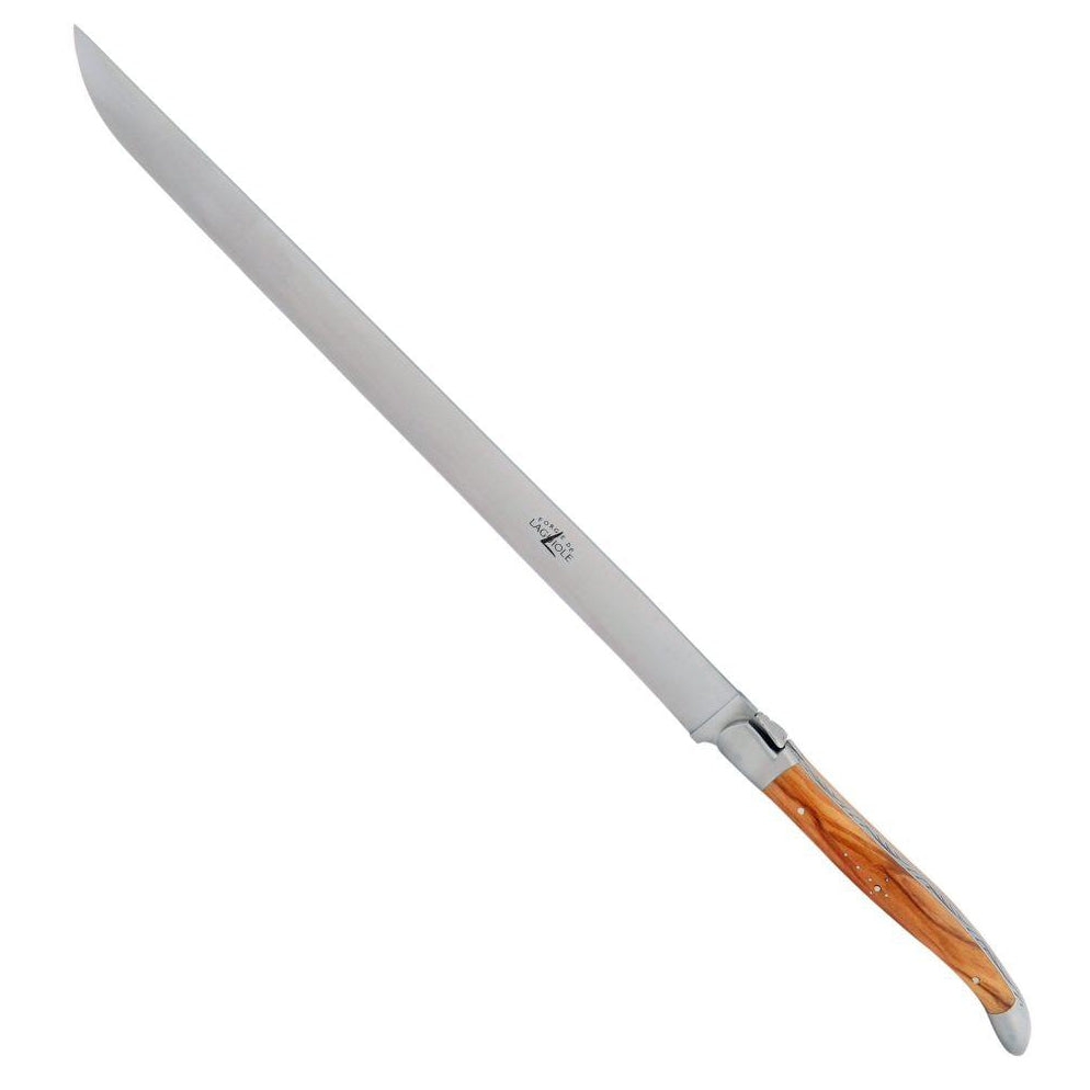 Laguiole Olive Wood Ham Knife