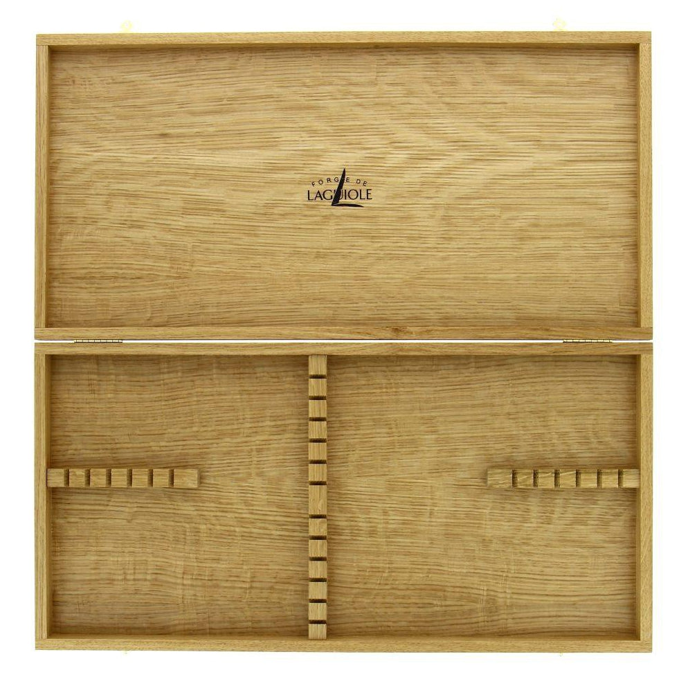 Light Oak Storage Box - Holds Set of 24