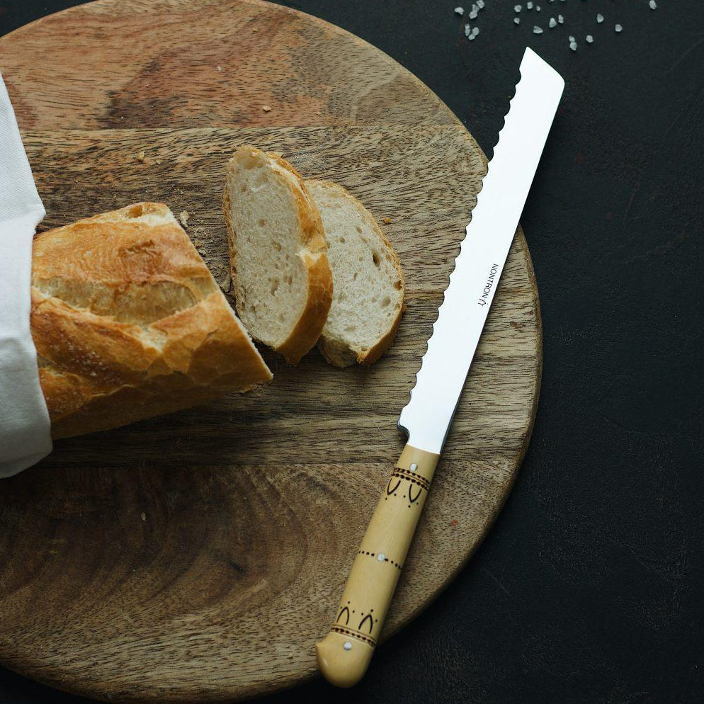 Nontron Bread Knife Boxwood Handle