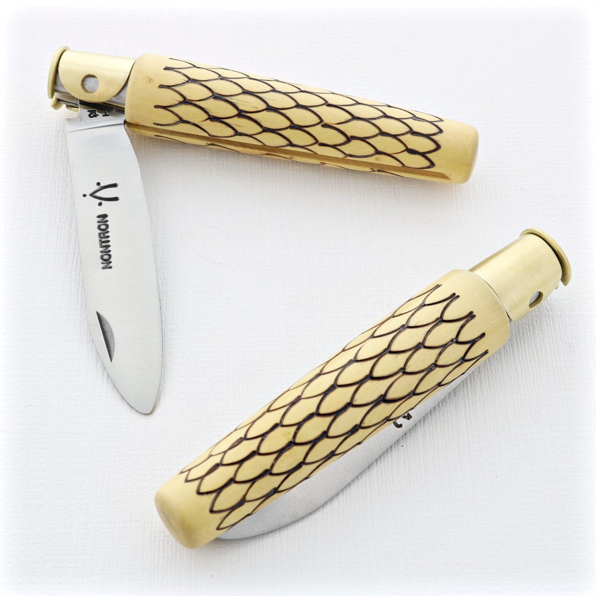 Nontron Pocket Knife No22 Feathered Petit Duc - Junior