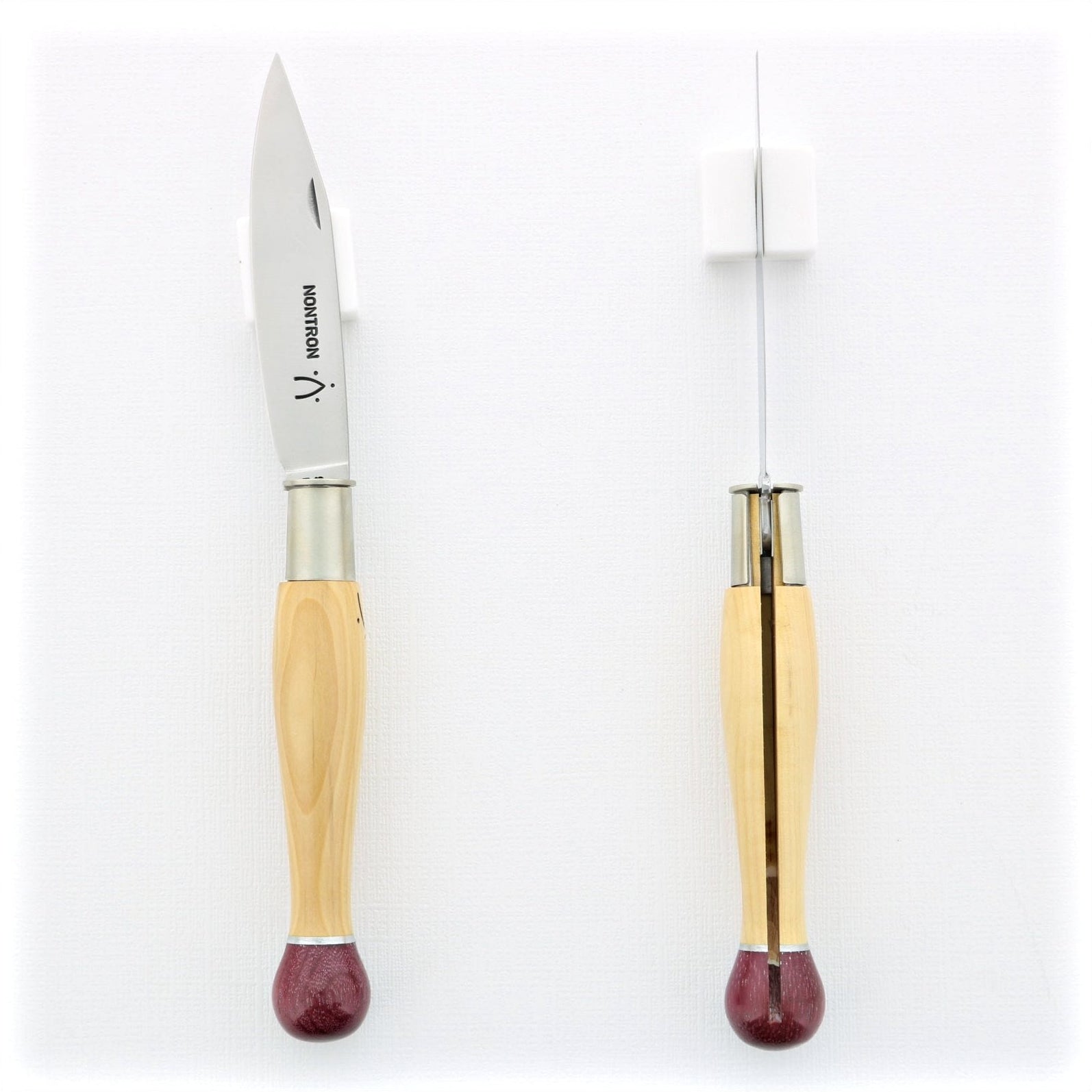 Nontron Pocket Knife No25 - Amaranth Ball Handle