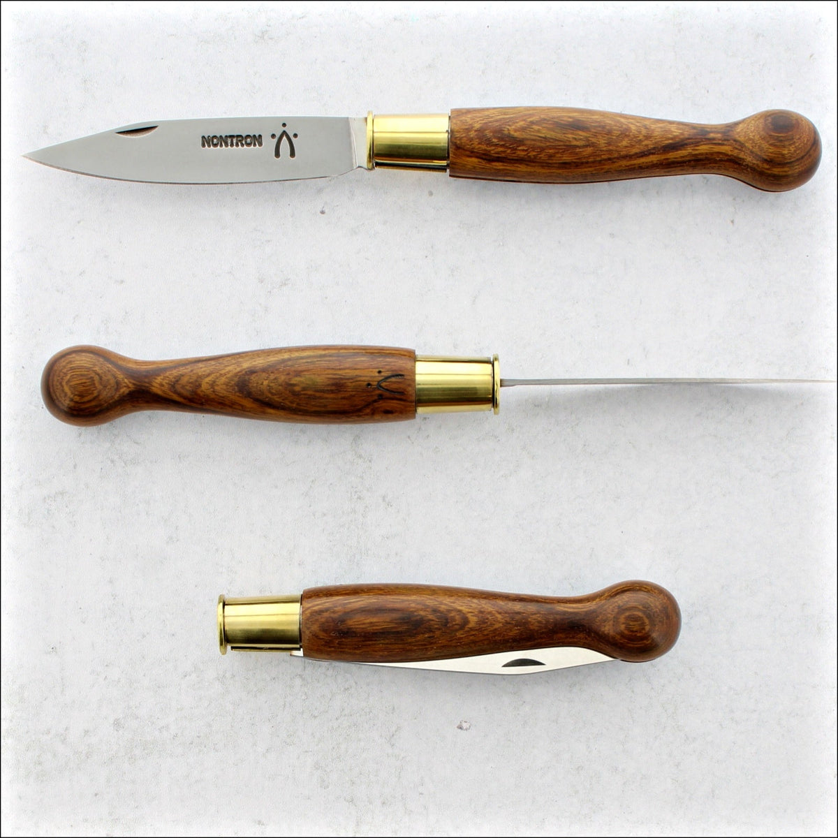 Nontron Pocket Knife No25 - Ball Handle Desert Ironwood